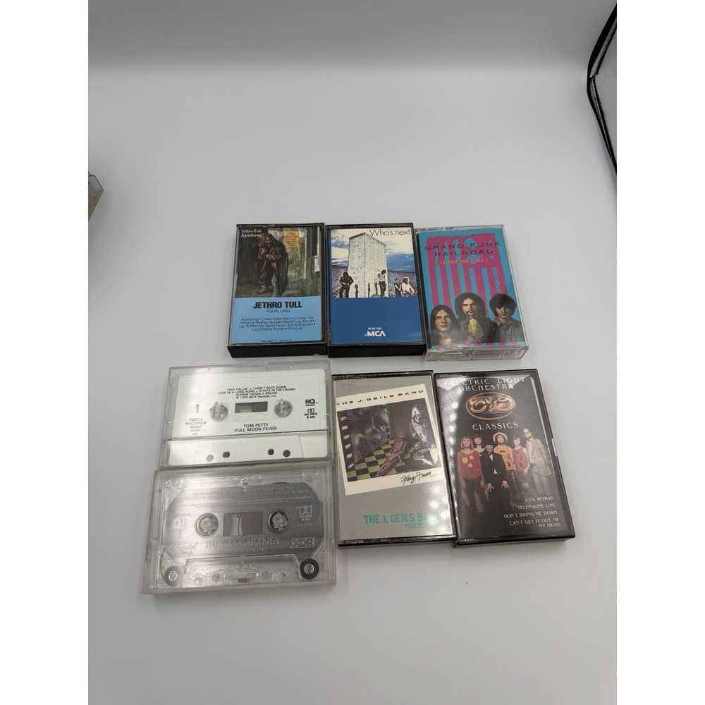 Classic Rock Lot (7 Tapes)